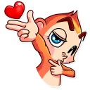 😘 emoji Go Ape Telegram sticker 2 of 35