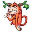 😑 emoji Go Ape Telegram sticker 22 of 35