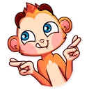 🤞 emoji Go Ape Telegram sticker 12 of 35