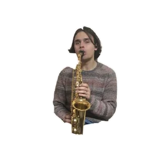 🎷 emoji CB people Telegram sticker 17 of 73