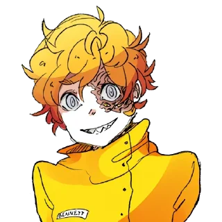 😁 emoji Беннетт (Привет, Шарлотта!) Telegram sticker 15 of 28