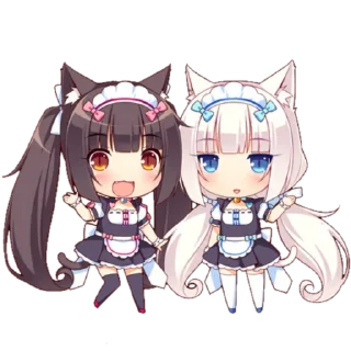😄 emoji Nekopara Telegram sticker 15 of 82