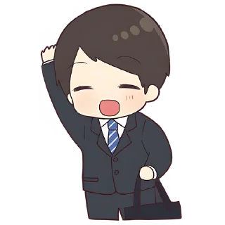 Sticker from Деловой-кун @nyasticks