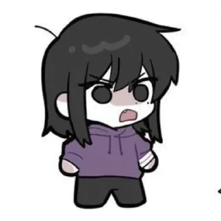 😠 emoji txt // bottom text Telegram sticker 19 of 120