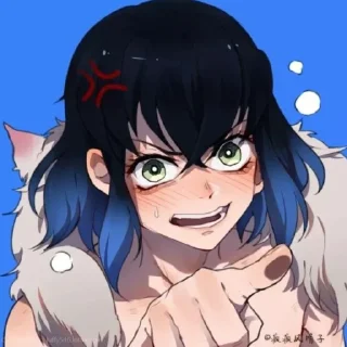 💢 emoji Иноске Telegram sticker 11 of 30