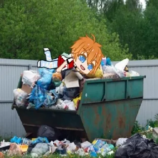 🗑️ emoji омегаверс анстар Telegram sticker 22 of 113