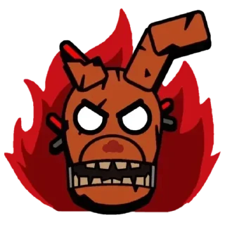 🤬 emoji FNAF 3 Telegram sticker 7 of 15