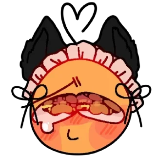 😿 emoji Смайлик блин. Telegram sticker 24 of 119