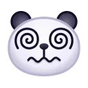 😵‍💫 emoji Panda Emoji 🐼 @xkysluv Telegram sticker 13 of 40