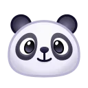 🙂 emoji Panda Emoji 🐼 @xkysluv Telegram sticker 6 of 40
