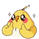☺️ emoji Birdie the Parrot  @TgSticker Telegram sticker 7 of 48
