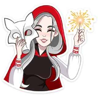🎭 emoji Мара Агата • @TgSticker Telegram sticker 13 of 37