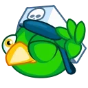😉 emoji Jack the Parrot Telegram sticker 6 of 25
