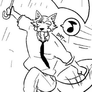 😙 emoji Beastars Telegram sticker 20 of 27
