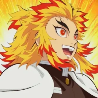 🔥 emoji Rengoku Telegram sticker 15 of 18