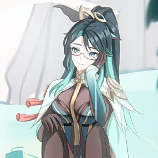 🍃 emoji ✶⌜  𝑿𝒊𝒂𝒏𝒚𝒖𝒏  ⌟✶ @MiYouJi_channel Telegram sticker 21 of 40