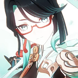 🍃 emoji ✶⌜  𝑿𝒊𝒂𝒏𝒚𝒖𝒏  ⌟✶ @MiYouJi_channel Telegram sticker 6 of 40