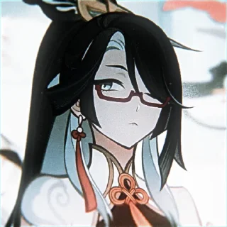 🍃 emoji ✶⌜  𝑿𝒊𝒂𝒏𝒚𝒖𝒏  ⌟✶ @MiYouJi_channel Telegram sticker 10 of 40