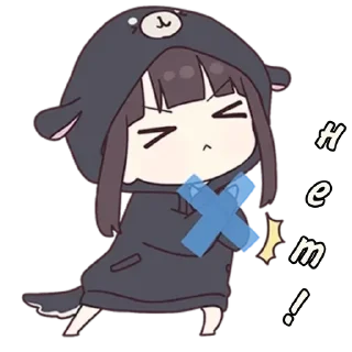 🙅‍♀ emoji ⲙ᧐rᥱ ➝ @calm_stickers Telegram sticker 24 of 35