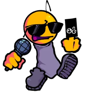 ⬅️ emoji Awesome Face (@Gordy_201) Telegram sticker 5 of 25