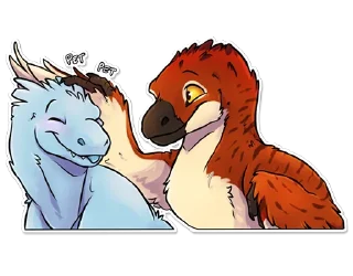 😊 emoji Xane Feather Telegram sticker 11 of 114