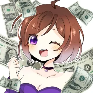 🤑 emoji Mezumi Stiker Telegram sticker 8 of 50