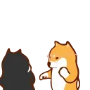 👋 emoji shiba jd Telegram sticker 13 of 25