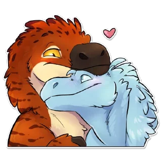 ❤️ emoji Xane Feather Telegram sticker 13 of 114