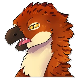 😠 emoji Xane Feather Telegram sticker 14 of 114