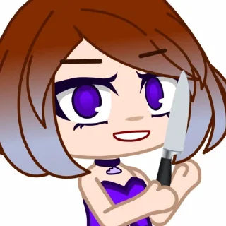 🔪 emoji Mezumi Stiker Telegram sticker 7 of 50