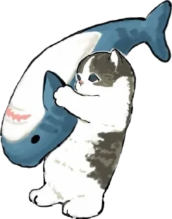🦈 emoji 😼 Telegram sticker 5 of 36