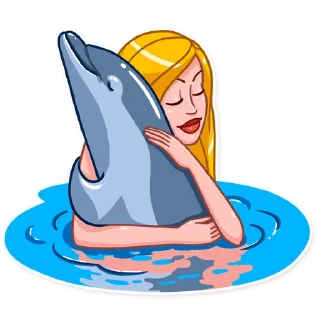 🤗 emoji Blondie Vacation Telegram sticker 12 of 25