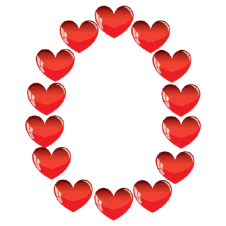 😢 emoji @TVstickers Hearts Alphabet Telegram sticker 15 of 38