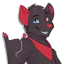 👍 emoji Stealth the fox Telegram sticker 5 of 28