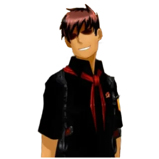 😈 emoji Пионер [made by Тёма] Telegram sticker 12 of 24