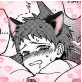 😽 emoji Hajime's everyday faces Telegram sticker 5 of 58
