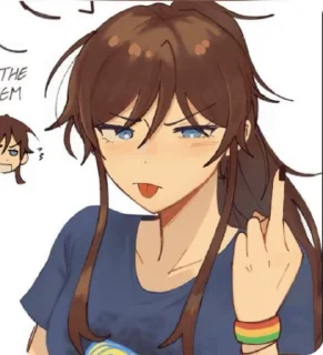 🖕 emoji Class of '09 :: @kiriash1n Telegram sticker 9 of 28