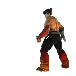 😂 emoji Jin Kazama @stickerstgrm Telegram sticker 4 of 10