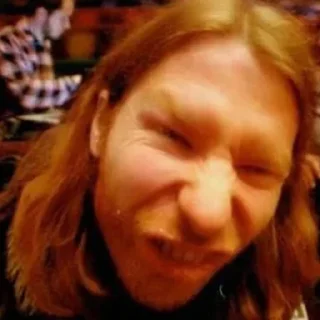 😐 emoji Aphex Twin Telegram sticker 8 of 24