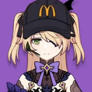 ☂ emoji °Фишль @genshinbyevico Telegram sticker 24 of 28