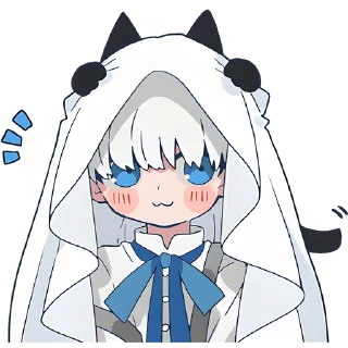 ☺️ emoji Призрак-кун @Nyasticks Telegram sticker 22 of 42