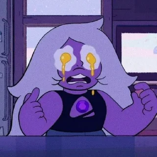 💜 emoji Amethyst Telegram sticker 1 of 28