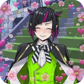 🌸 emoji Twisted Wonderland/Memes for love Telegram sticker 20 of 55