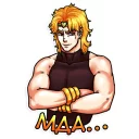 😶 emoji It's fucking JoJo Reference Telegram sticker 7 of 31