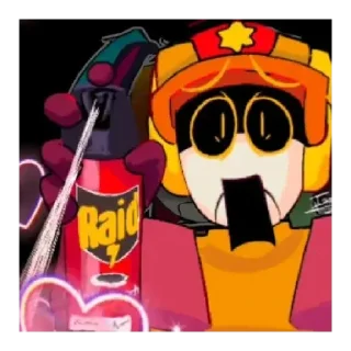 😨 emoji Ларри и Лори Telegram sticker 7 of 26