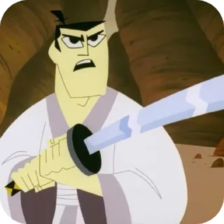😠 emoji Samurai Jack • @Earth928B Telegram sticker 14 of 55