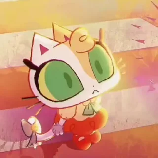 Sticker from Next Friday: magical MEOW MEOW