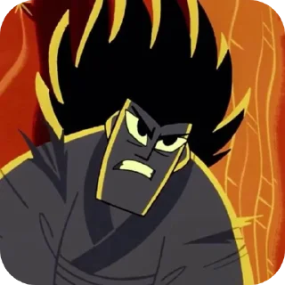 😡 emoji Samurai Jack • @Earth928B Telegram sticker 7 of 55