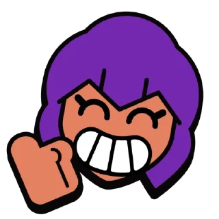 👍 emoji Шиля Броул Сторс Telegram sticker 5 of 8