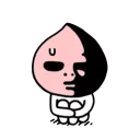 😥 emoji Peach🍑by @mlOobot Telegram sticker 8 of 104